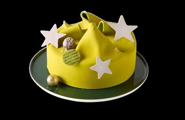 Kersttaart amandel amarena 