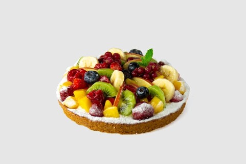 'Gesorteerde fruit vlaai'