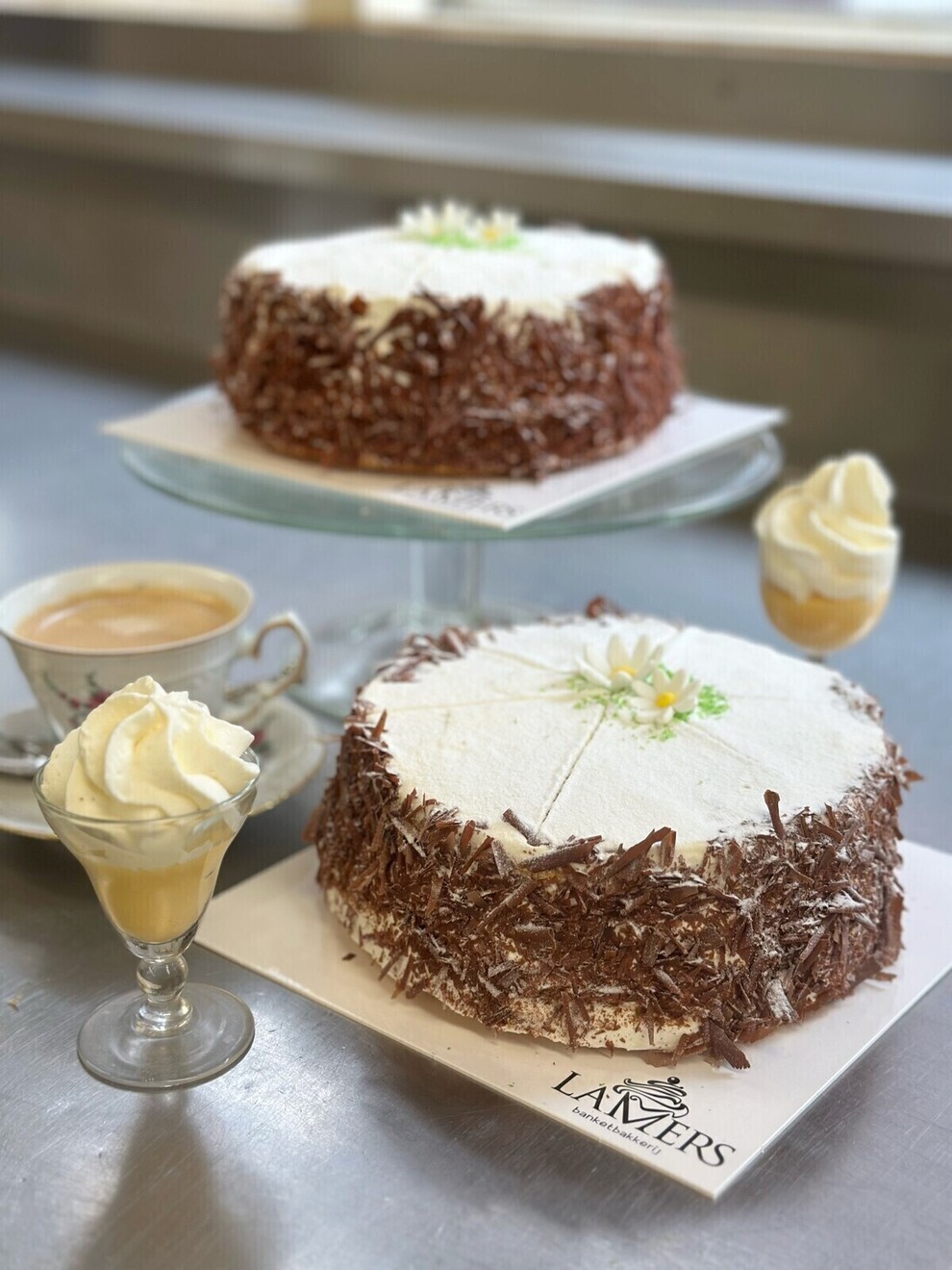 Jubileum taartje 'advokaat'