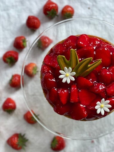 'aardbeien Pie'
