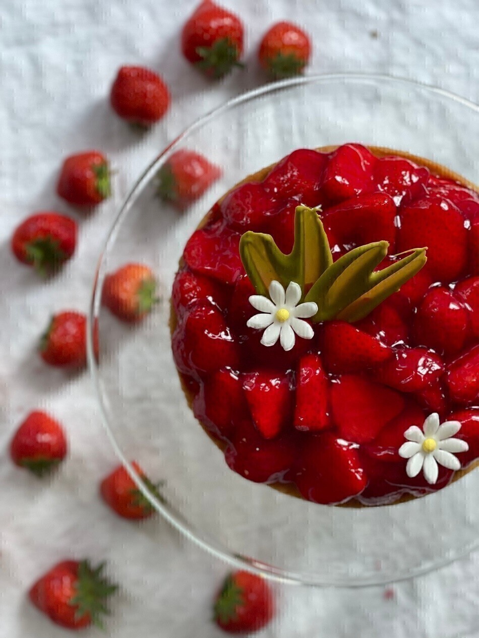 'aardbeien Pie'